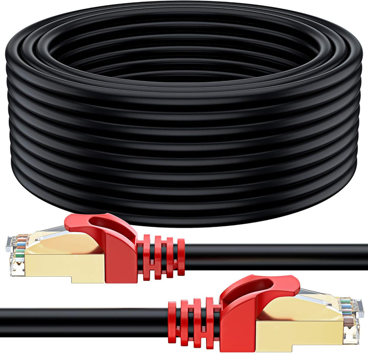 MutecPower 50m CAT 7 Aussen Verwendung wasserdicht Direct Burial RJ45 Ethernet Netzwerkkabel - SSTP