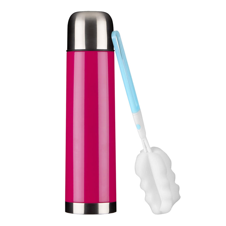 GRÄWE Thermosflasche,1 Liter Edelstahl Trinkflasche, Thermoskanne, Isolierflasche für unterwegs mit