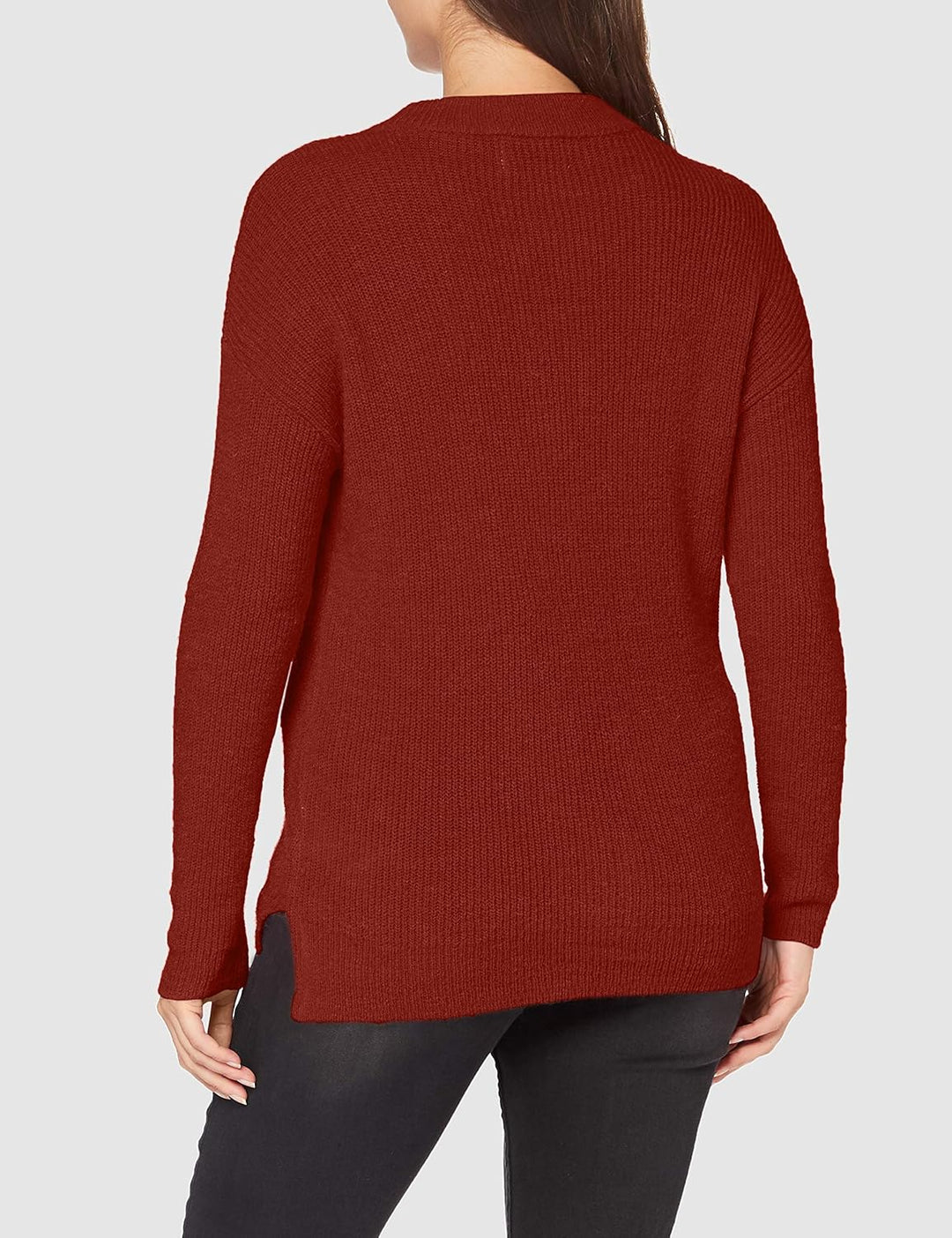 SPARKZ COPENHAGEN Damen Anine Pullover M Dark Sienna, M Dark Sienna