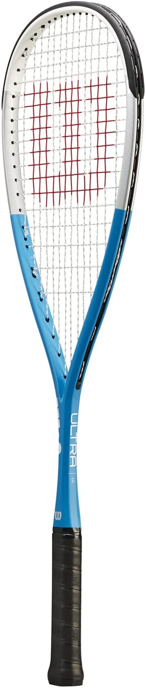 Wilson Ultra 2021 Squashschläger Serie, bespannt, inkl. Schlägerhülle Ultra UL 2021, Ultra UL 2021