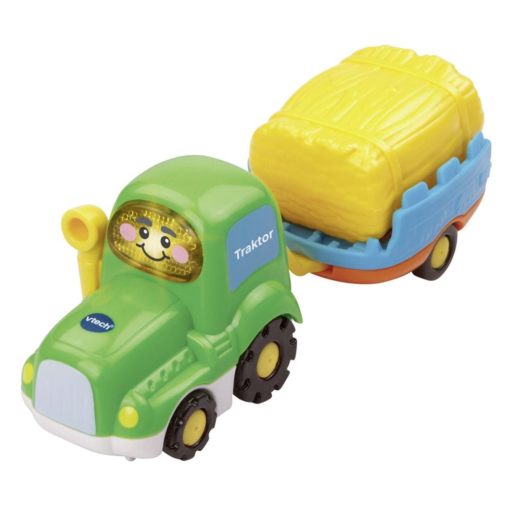 Vtech 80-152304 - TUT TUT Baby Flitzer, Traktor und Anhänger