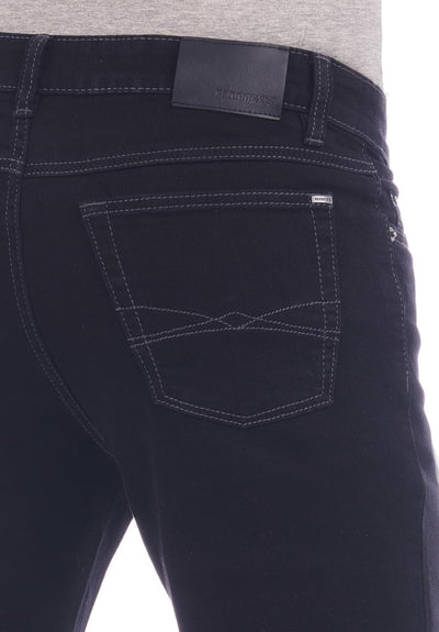Paddocks Herren Jeans Ranger Pipe Slim Fit Jeanshose Hose Denim Stretch Baumwolle Blau Schwarz w30 w