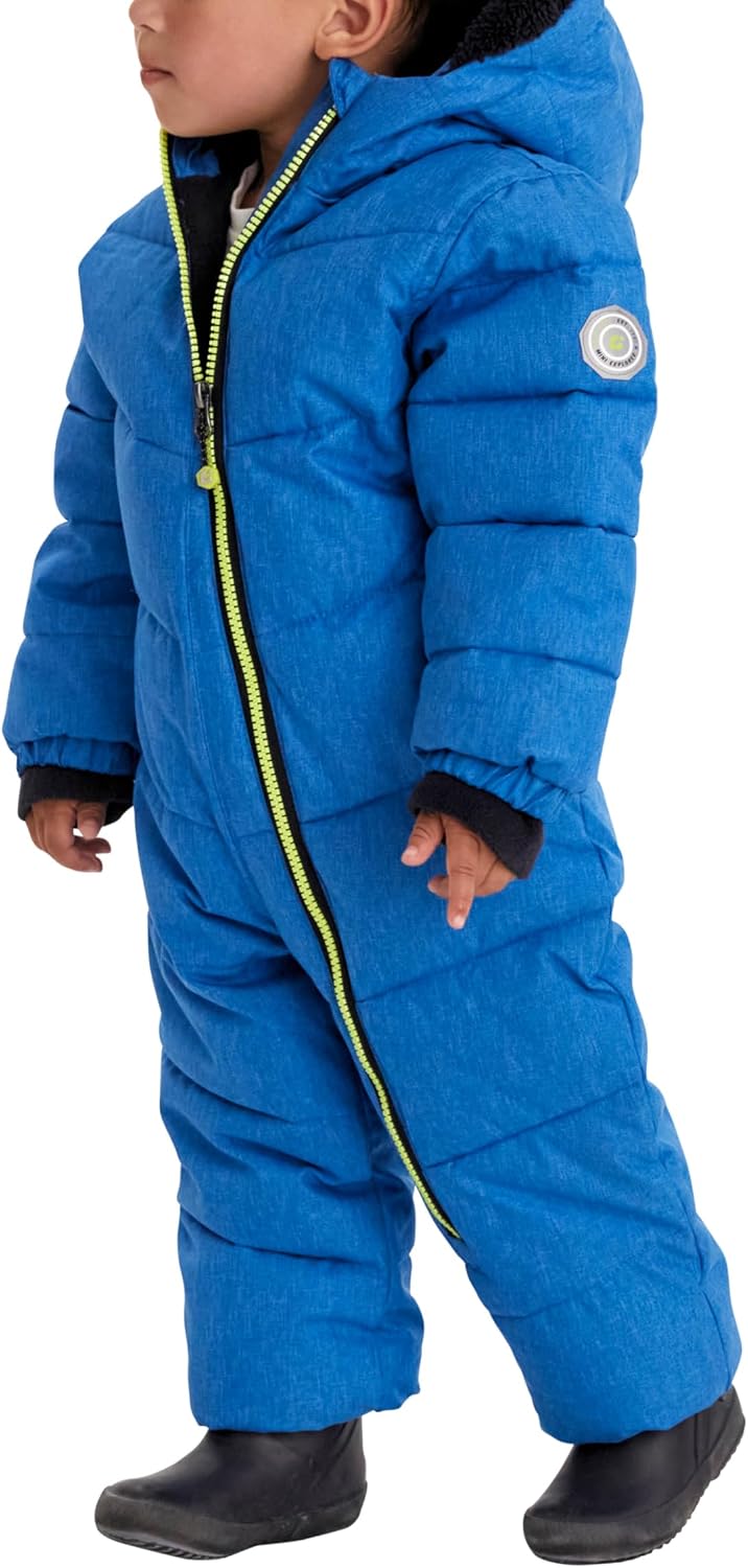 Killtec Unisex Kinder Karter Mini Overall In Daunenoptik Mit Kapuze 98-104 royal, 98-104 royal