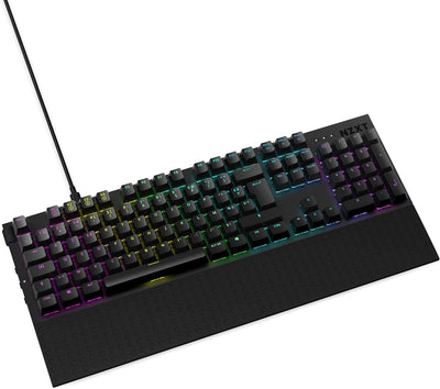 NZXT Function Mechanische PC Gaming Tastatur - beleuchtet - lineare RGB Schalter - MX kompatible Sch
