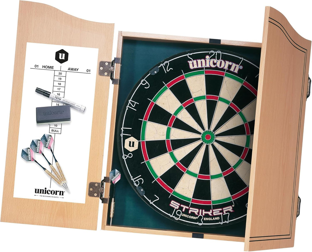 Unicorn Bristle Kabinette Striker Home Dart Center Einheitsgrösse Schwarz, Einheitsgrösse Schwarz
