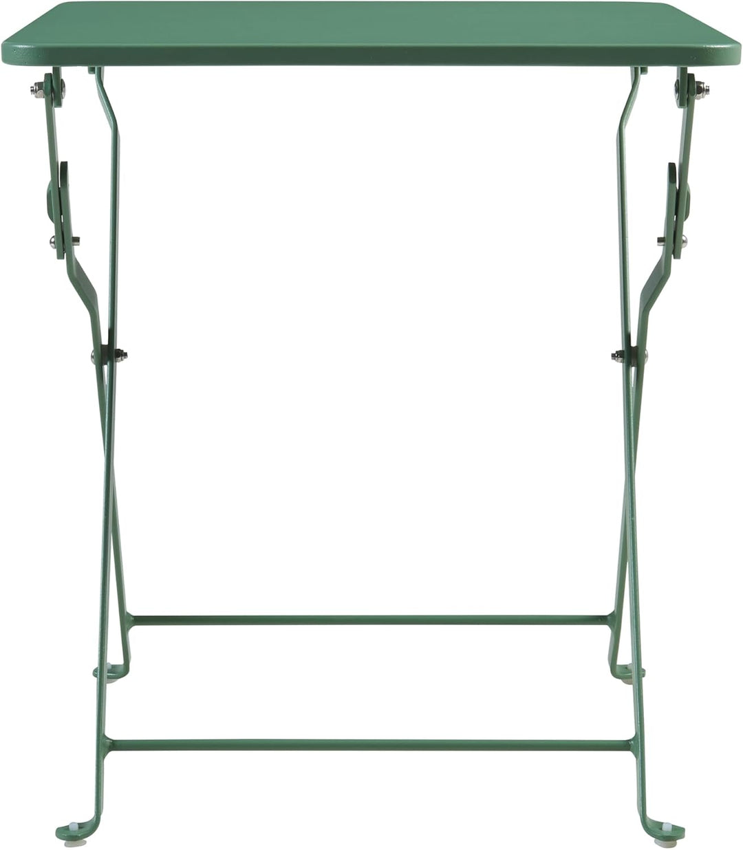 [en.casa] Campingtisch Vegårshei Klapptisch Gartentisch Stahl klappbar quadratisch Outdoor-Tisch fal