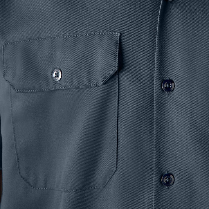 Dickies Herren Big and Tall Short-Sleeve Work Button-Down-Shirt S Air Force, S Air Force