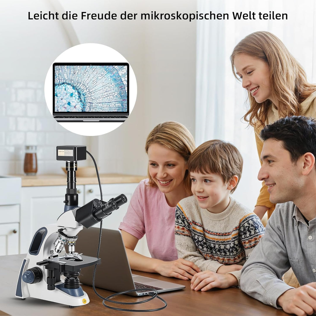 Swiftcam 10 Megapixel Kamera für Mikroskope, mit Reduzierobjektiv, Kalibrierungskit, Eyetube-Adapter