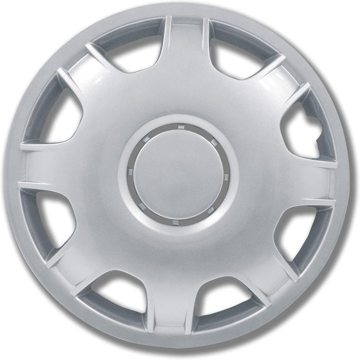 Petex RB514215 Radzierblende Speed Grösse 15 Zoll 2-fach lackiert Material: ABS in Box, silber - 4-e