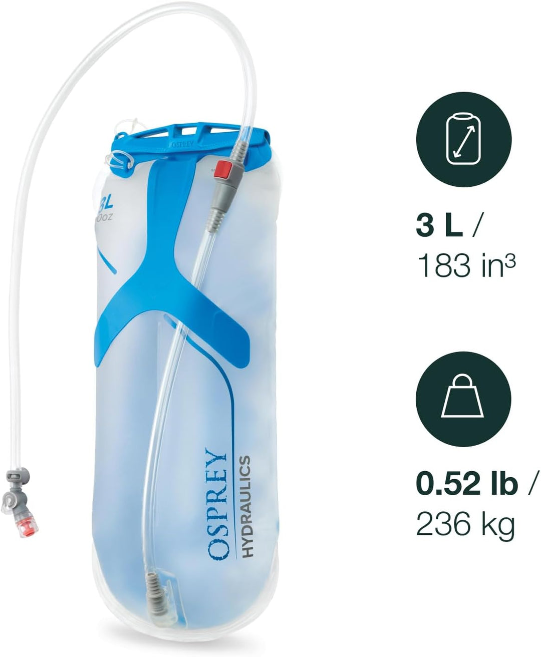 Osprey Hydraulics 3l Hydration Pack One Size