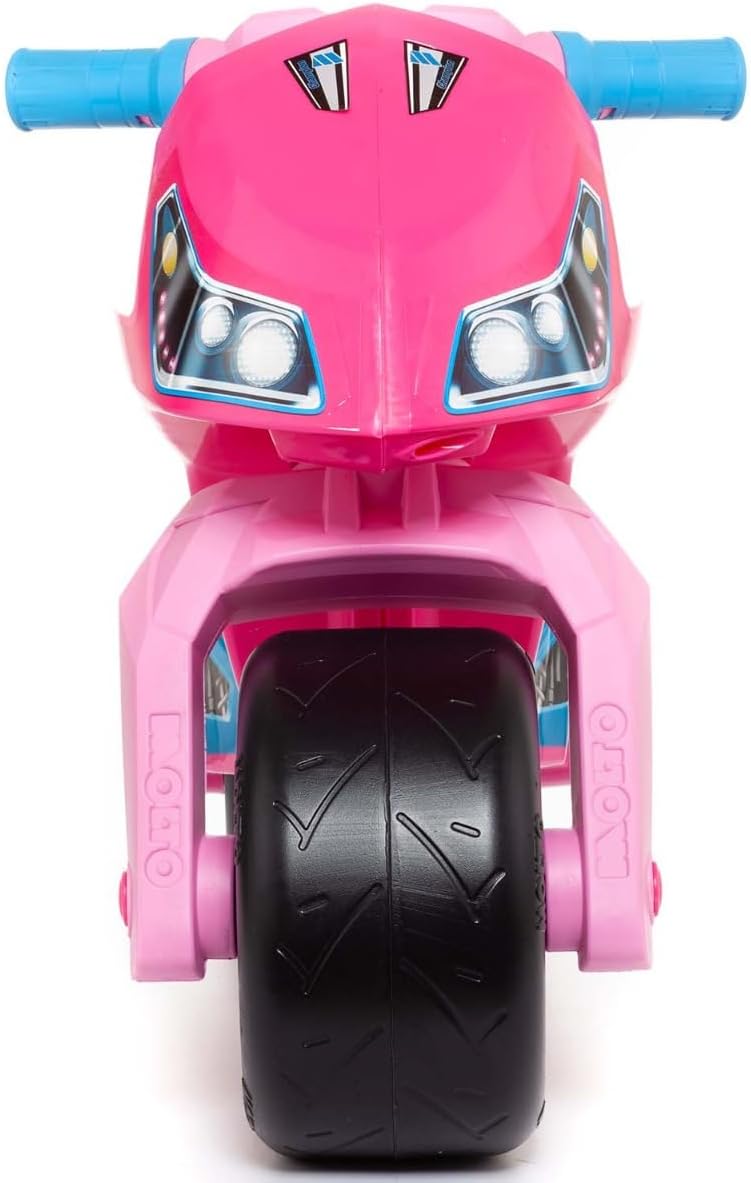 MOLTO | Rosa Cross Scooter + Pink Mlt Helm | Geländegängiger Roller | Sicheres & Robustes Kinderspie