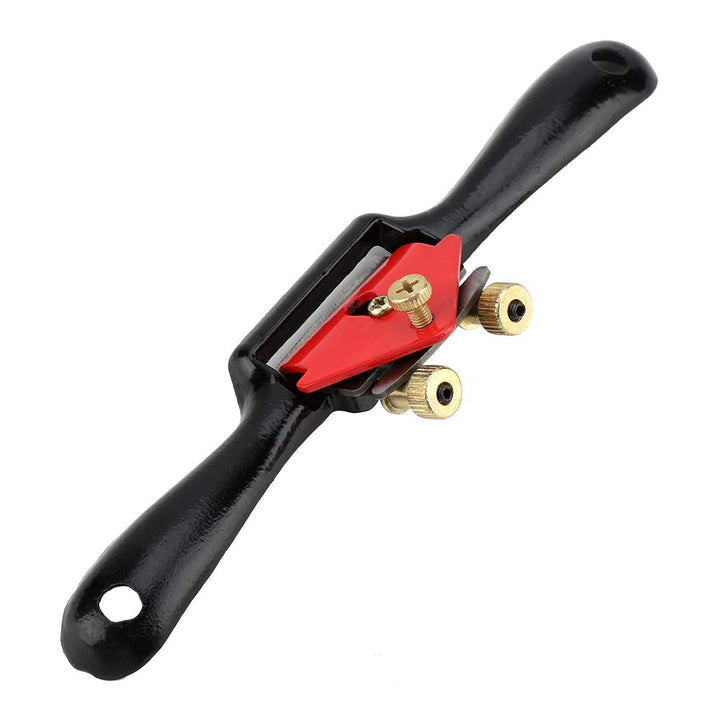 Raguso 9"/215mm Verstellbarer Handkantenhobel Speichenrasur Manuelles Handwerkzeug für die Holzbearb