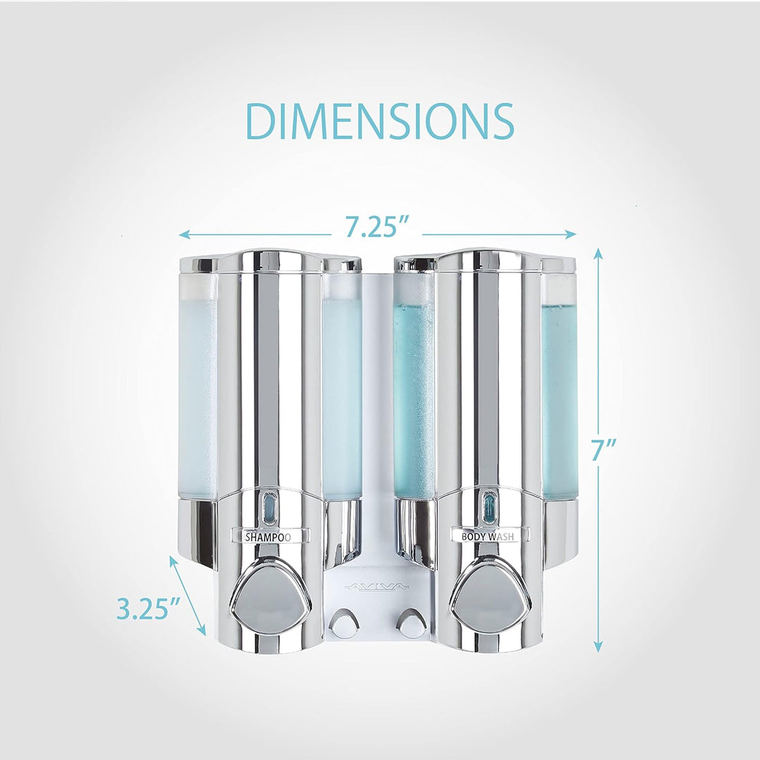 Better Living Products Aviva, Chrom, 2-Chamber, 2 Chrome 2-Chamber, Chrome 2-Chamber
