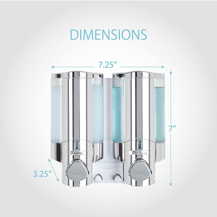 Better Living Products Aviva, Chrom, 2-Chamber, 2 Chrome 2-Chamber, Chrome 2-Chamber