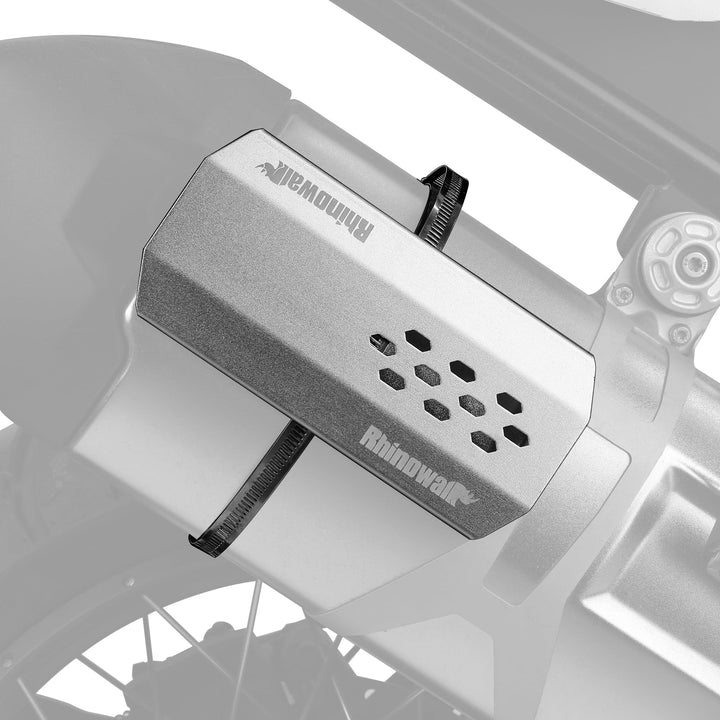 Rhinowalk Motorrad Hitzeschild Hitzeschutz Auspuffrohr Abdeckung Hitzeschutzabdeckung Hitzeschutzble