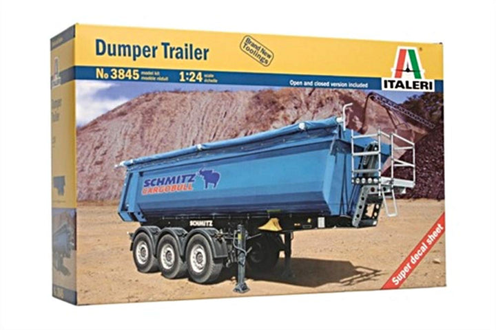 Italeri 8001283038454 510003845 - Muldenkipper-Anhänger, Blau