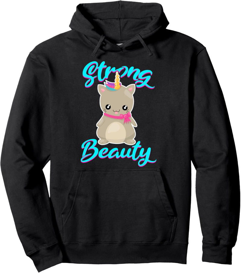 Lipödem Lymphödem Hamster Strong Beauty Pullover Hoodie