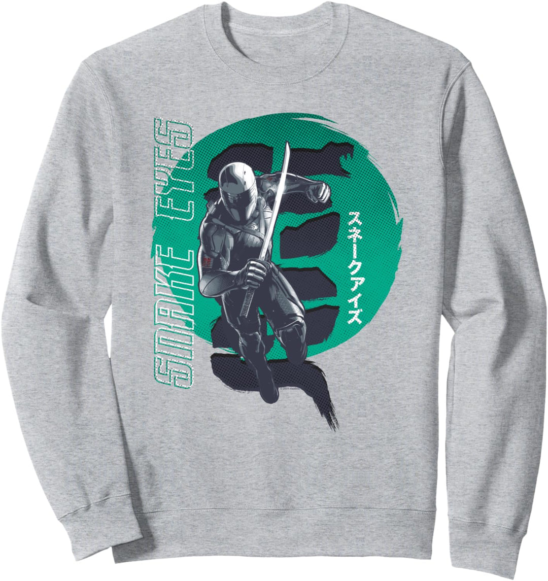 Snake Eyes Circle Tones Green Sweatshirt