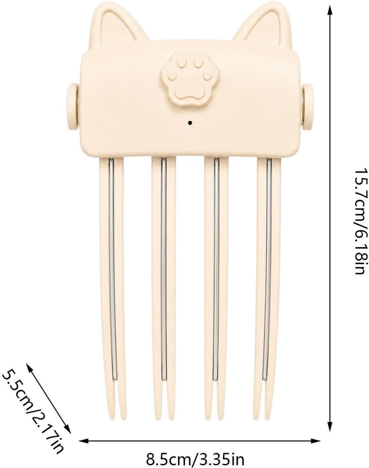 Beheizter Haar Volumen Clip, Beheizter Wurzellift Volumen Haarclip Beige, Beige