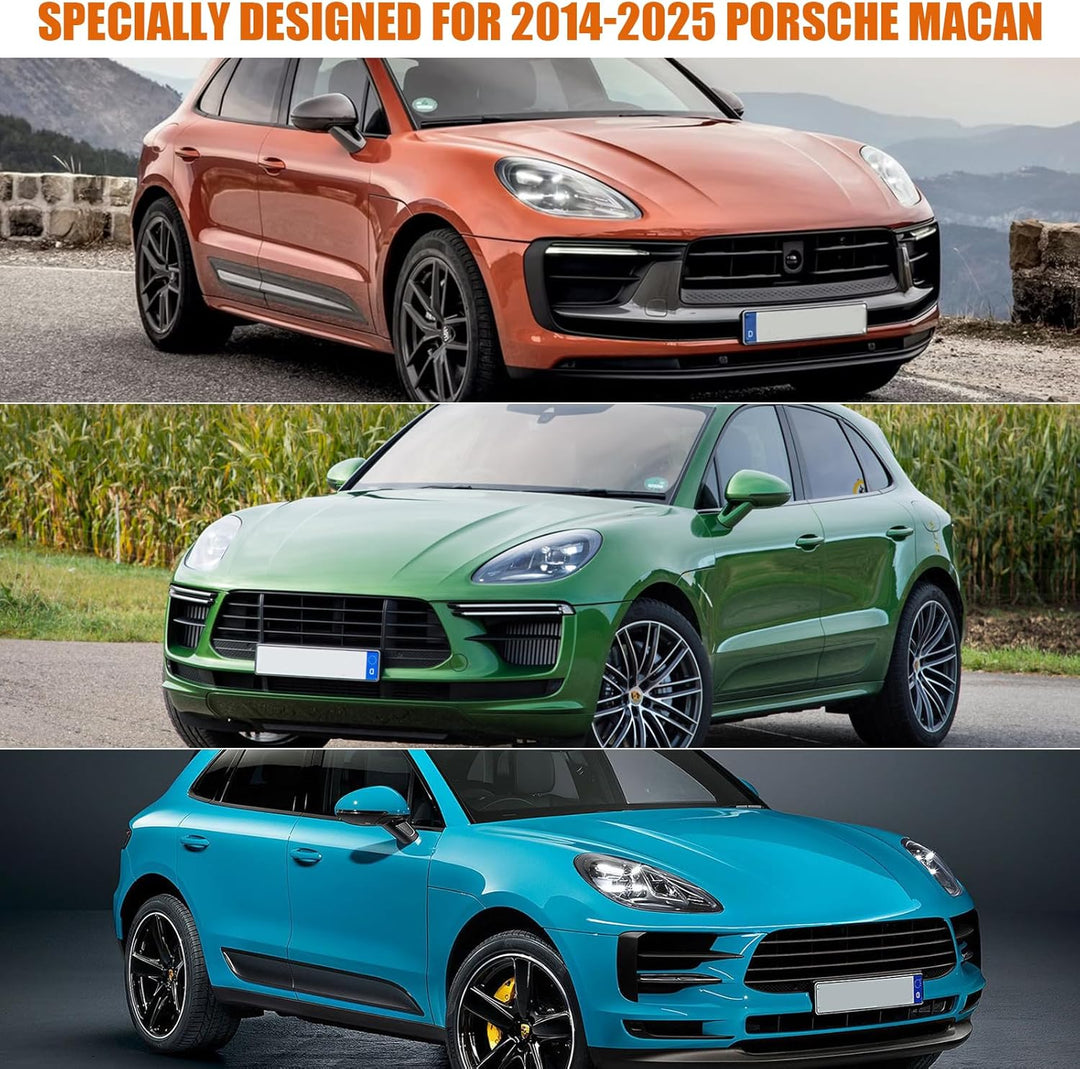 wasserdichte Autoabdeckung Ersatz für 2014–2023 Porsche Macan, 6 Schichten Auto Abdeckung Outdoor Al