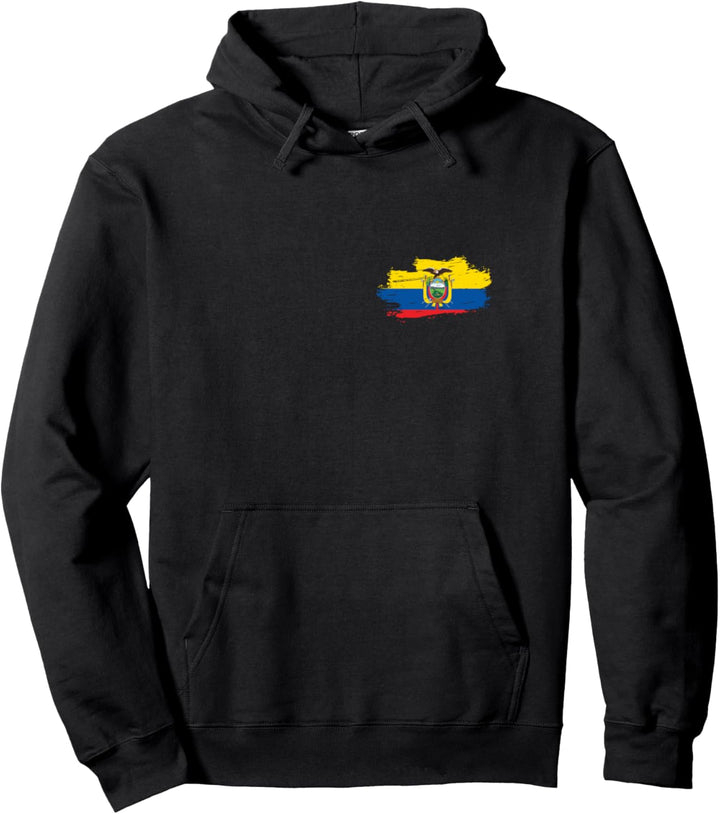 Flagge Ecuador Pullover Hoodie