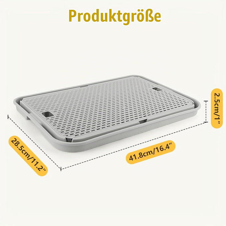 Katzenstreu Rampe, Katzentreppe/Katzentoilettenrampe/Katzenfänger Litter Trapper mit Filterfunktion,