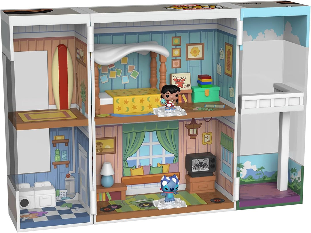 Funko Bitty Pop! Bitty Boxes: Lilo & Stitch - Lilo's Home Playset mit 2 - 0,9 Zoll (2,2 cm) winzige