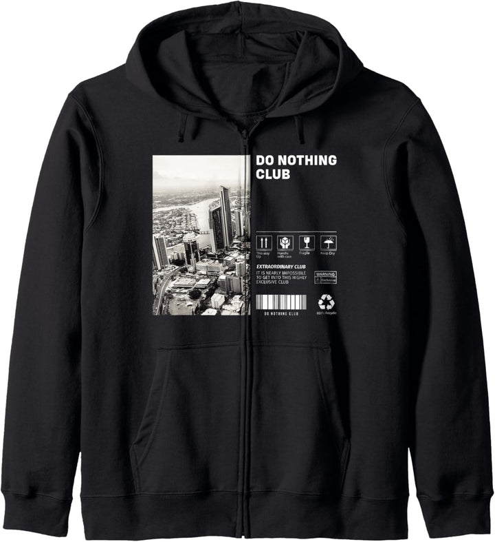 Do nothing club Kapuzenjacke