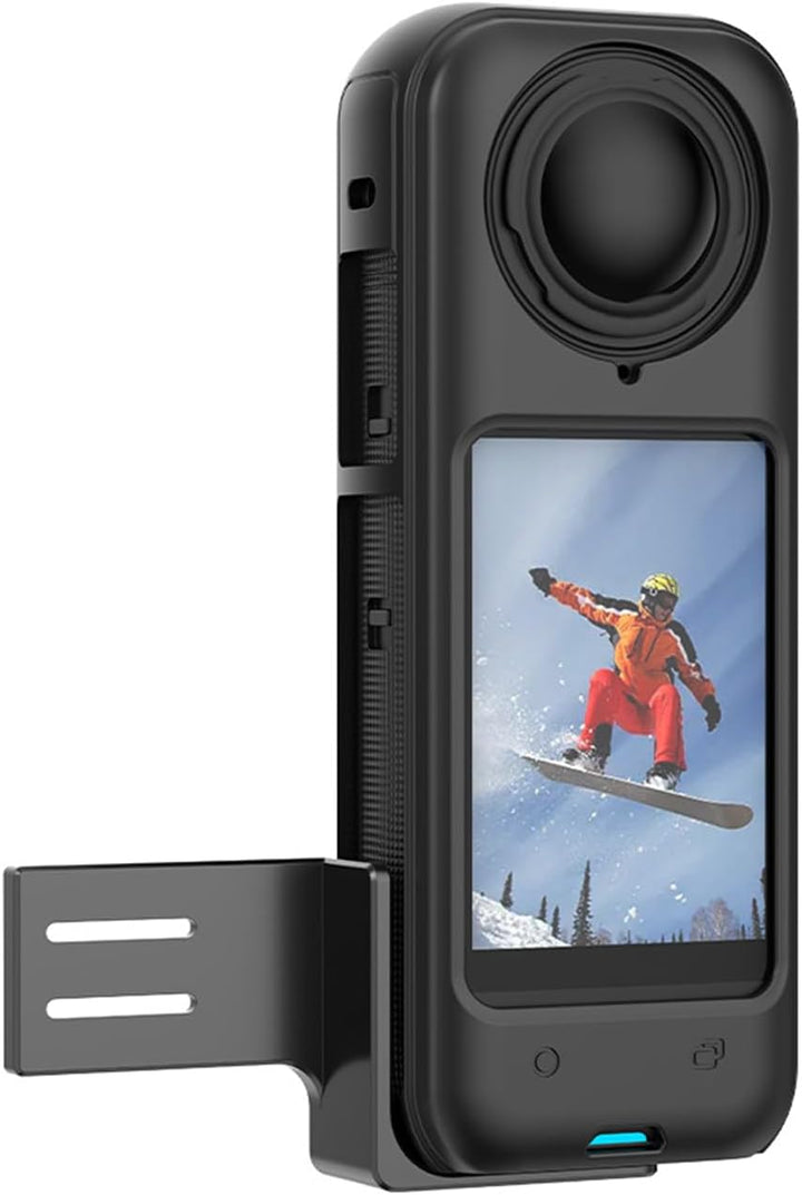 Unsichtbare Mikrofonhalterung, Cold Shoe für Insta360 X4 Zubehör, Unsichtbare Mikrofonhalterung Komp