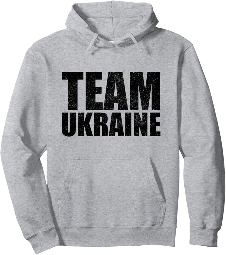 Ukraine Frieden Team Ukraine Retro Design Pullover Hoodie