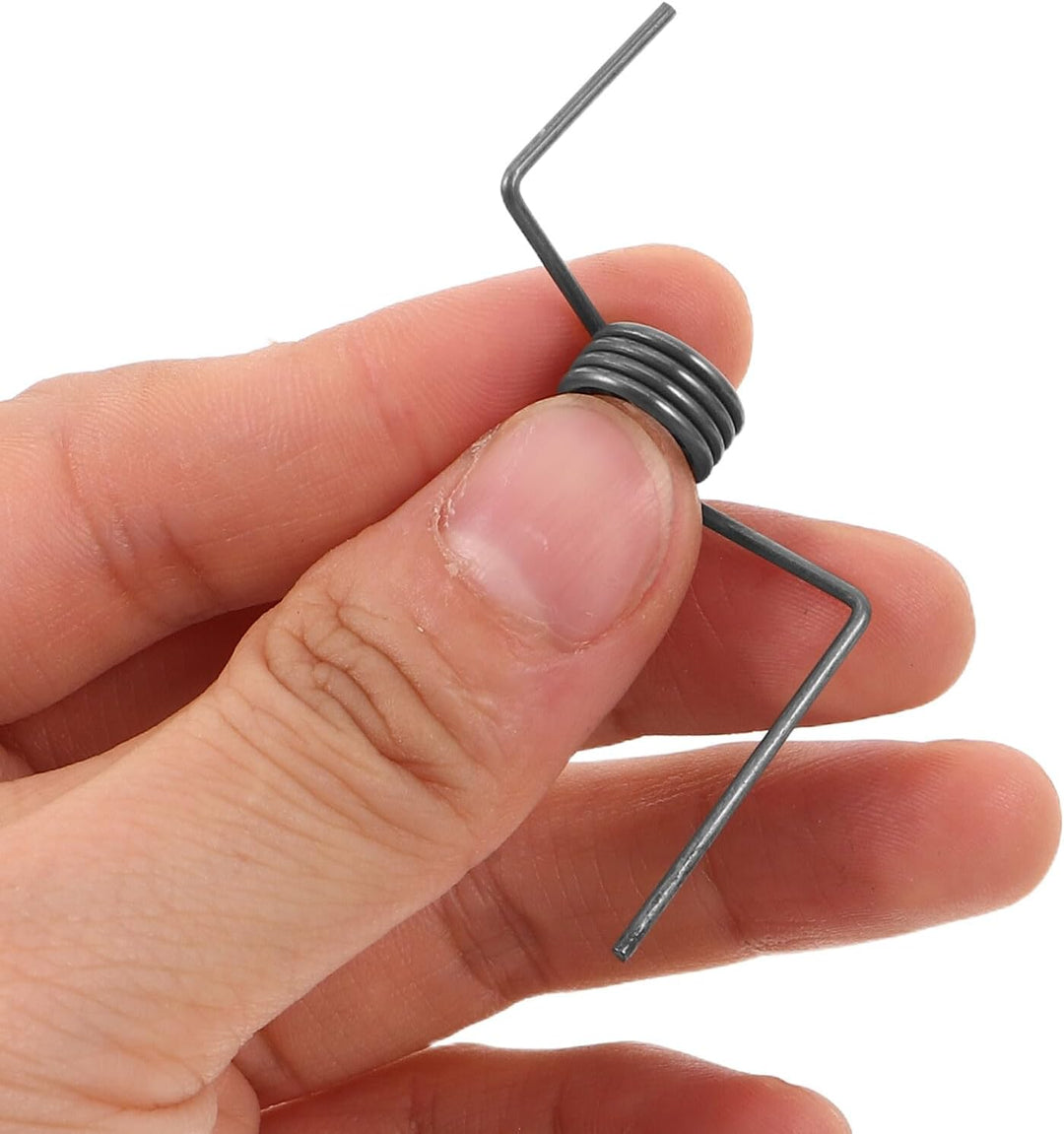 Holibanna Torsionsfeder für Kühlschranktüren 1,2mm Drahtstärke 10,5mm Aussendurchmesser Stahlfeder m