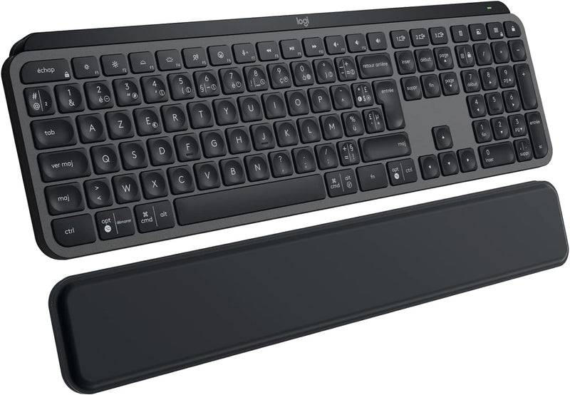 Logitech MX Keys S Plus - Graphit, Französisches AZERTY-Layout