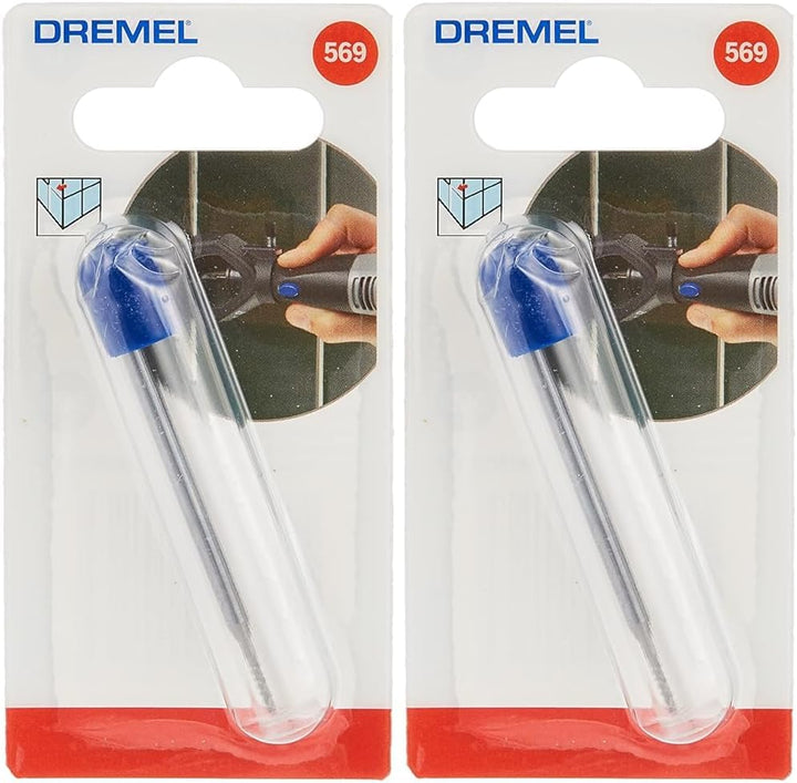 Dremel 569 Fugenfräsmesser, Zubehörsatz für Multifunktionswerkzeug mit 1 Fugenkratzer zum Reinigen u