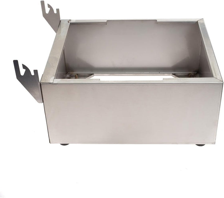 Elektro-Fritteuse 10 Liter – Edelstahl, 3000 W, Temperaturregelung bis 200°C, mit Frittierkorb – kom