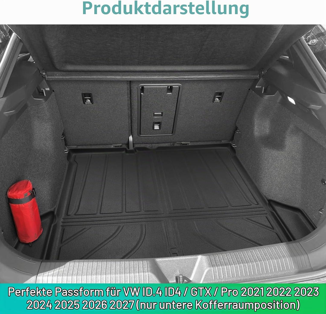 GAFAT Kompatibel mit Cupra Tavascan 2025 2026/ V-W ID.4 2021-2025 2026 Kofferraummatte, Tavascan VZ