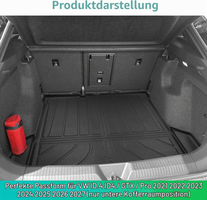 GAFAT Kompatibel mit Cupra Tavascan 2025 2026/ V-W ID.4 2021-2025 2026 Kofferraummatte, Tavascan VZ