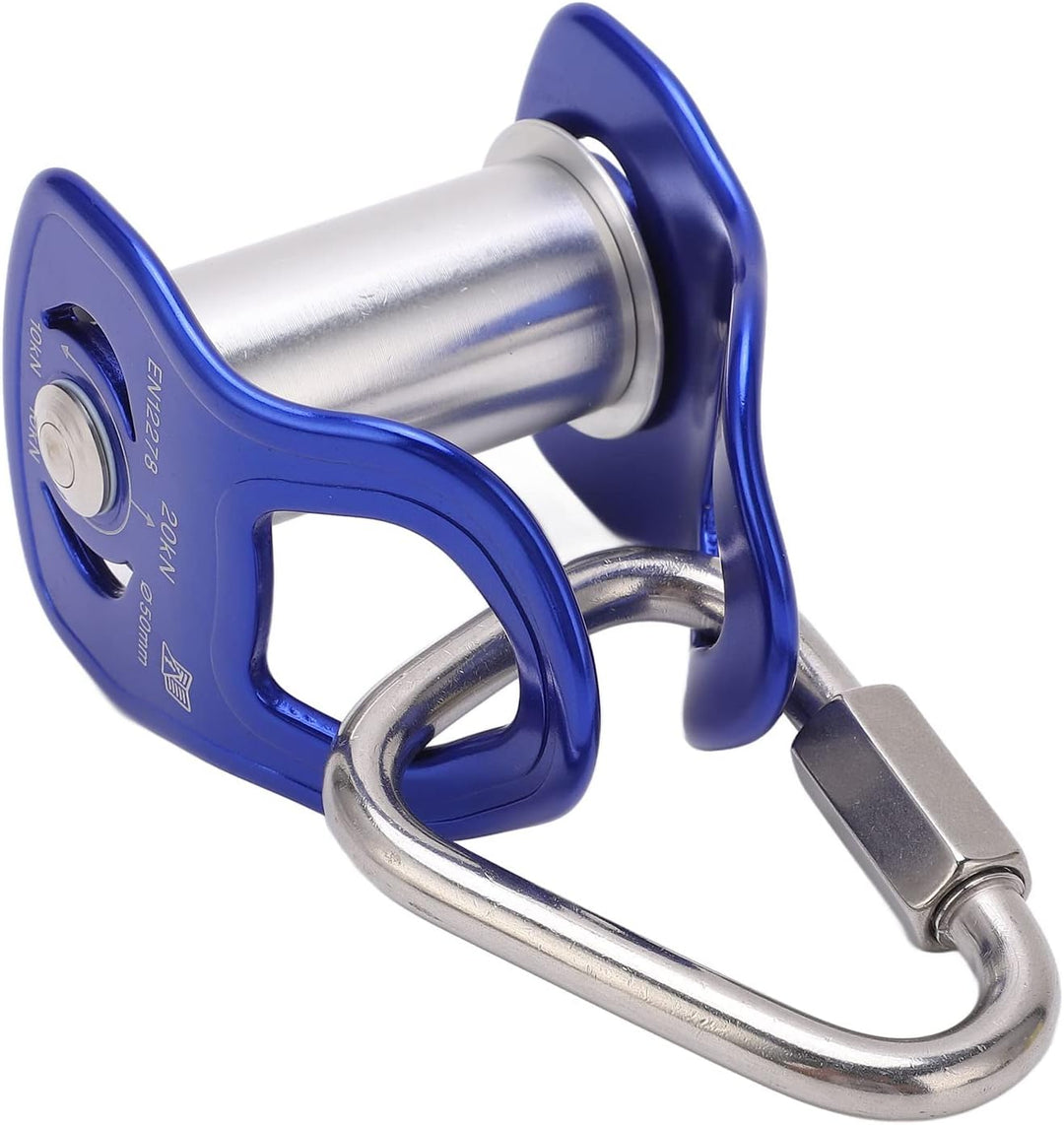 VGEBY Outdoor Sport Pulley, Slider Zipline Pulley aus Aluminiumlegierung für das Training von Hinder
