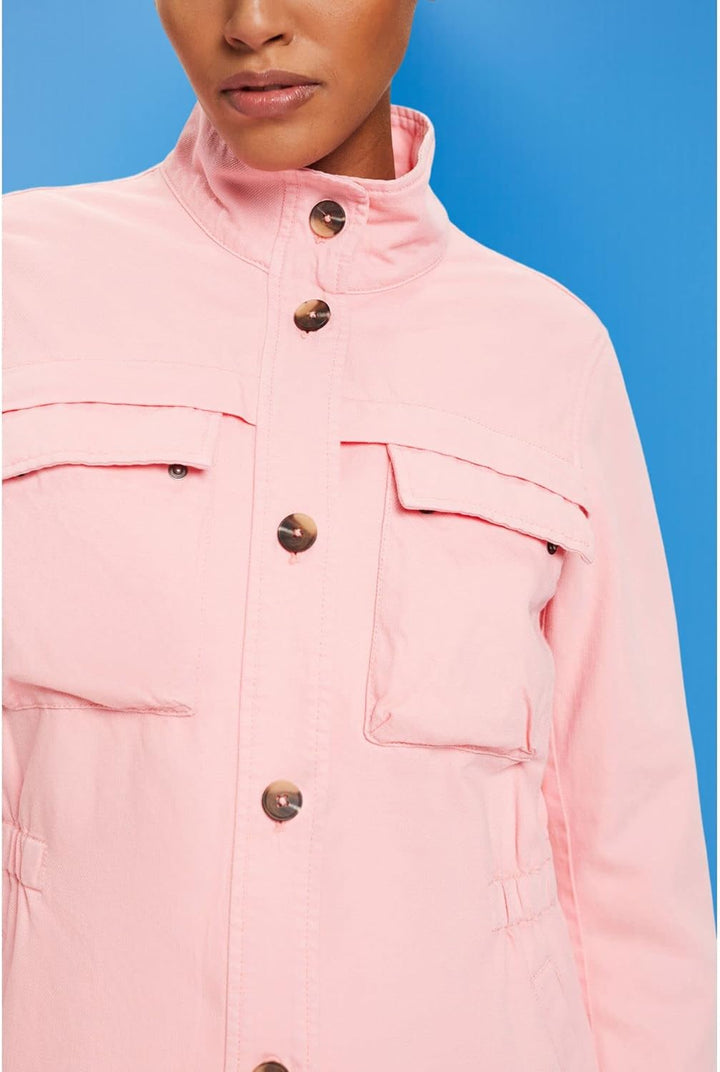 ESPRIT Damen 023ee1g301 Jacke S 670/Pink, S 670/Pink