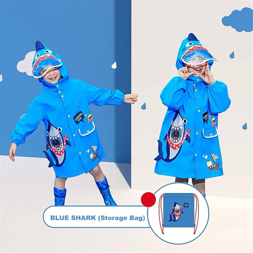 Hovkib Kinder Regenponcho Kleinkind Regenmäntel Jungen Mädchen wasserdichte Regenjacken Unisex Regen