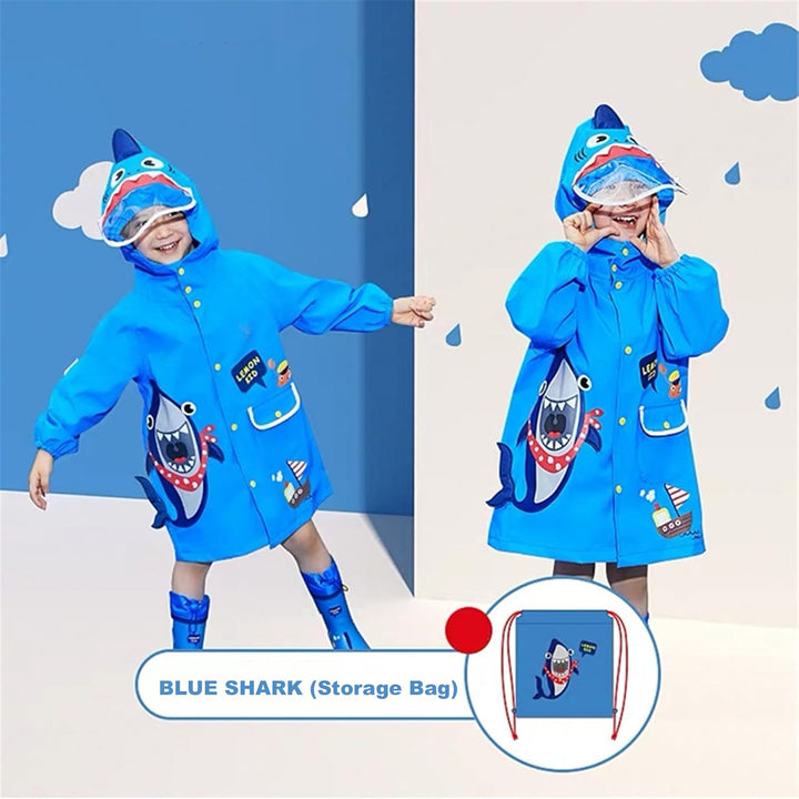 Hovkib Kinder Regenponcho Kleinkind Regenmäntel Jungen Mädchen wasserdichte Regenjacken Unisex Regen