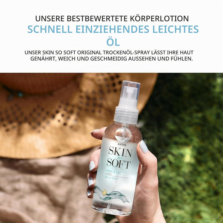 Avon Skin So Soft Original Dry Oil Spray 4 x 150ml. Modern, Modern
