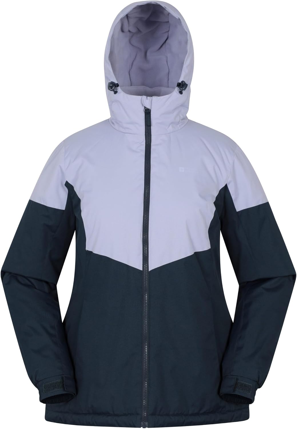 Mountain Warehouse Damenskijacke und -hosenset – Wattierte Isolierung, Schneefang, Reissverschlussta