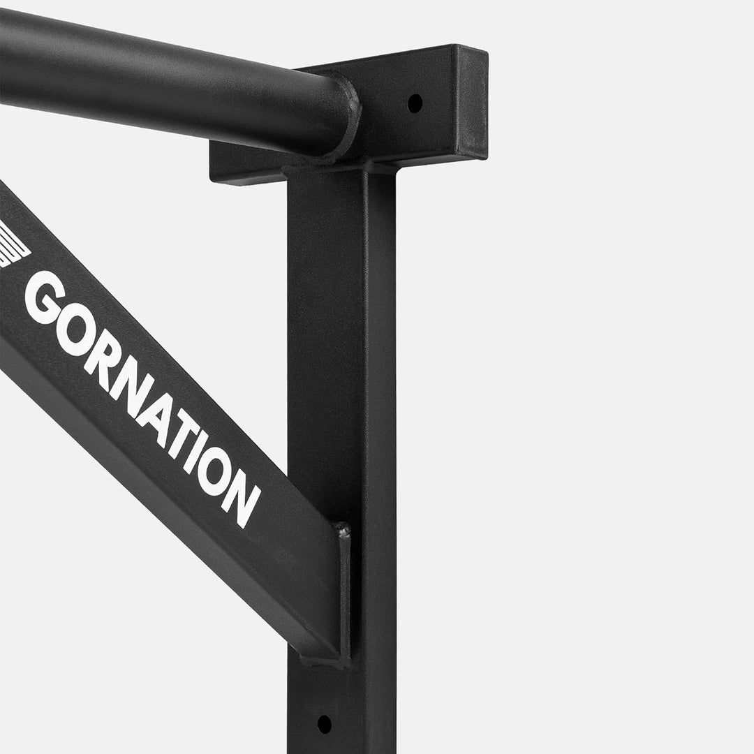 GORNATION Dip Bars für Wand, Dip Stange, Dips Barren, Wall Mounted Dip Station Home Gym Workout Bars