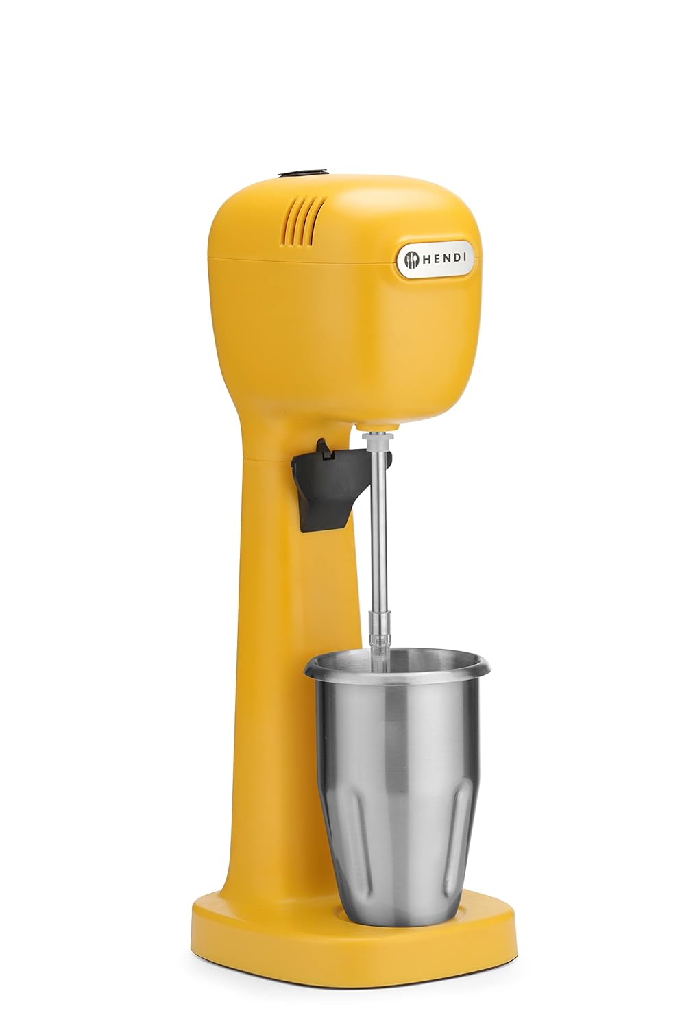 HENDI Getränkemixer, inkl. 2 Mischbecher, 4 Rührwerken, für Milchshakes, Freddo Cappuccino, Frappés,