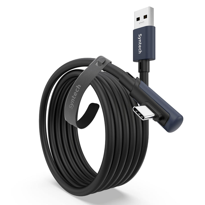 Syntech Link Kabel 3 M/10 FT Kompatibel mit Quest 3/2/Pro und Pico4/Pro Zubehör und PC/Steam VR, Hig