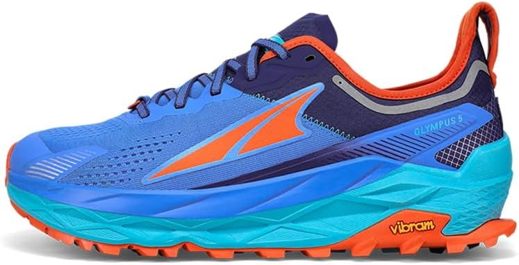 ALTRA Herren Olympus 5 42 EU Blau, 42 EU Blau