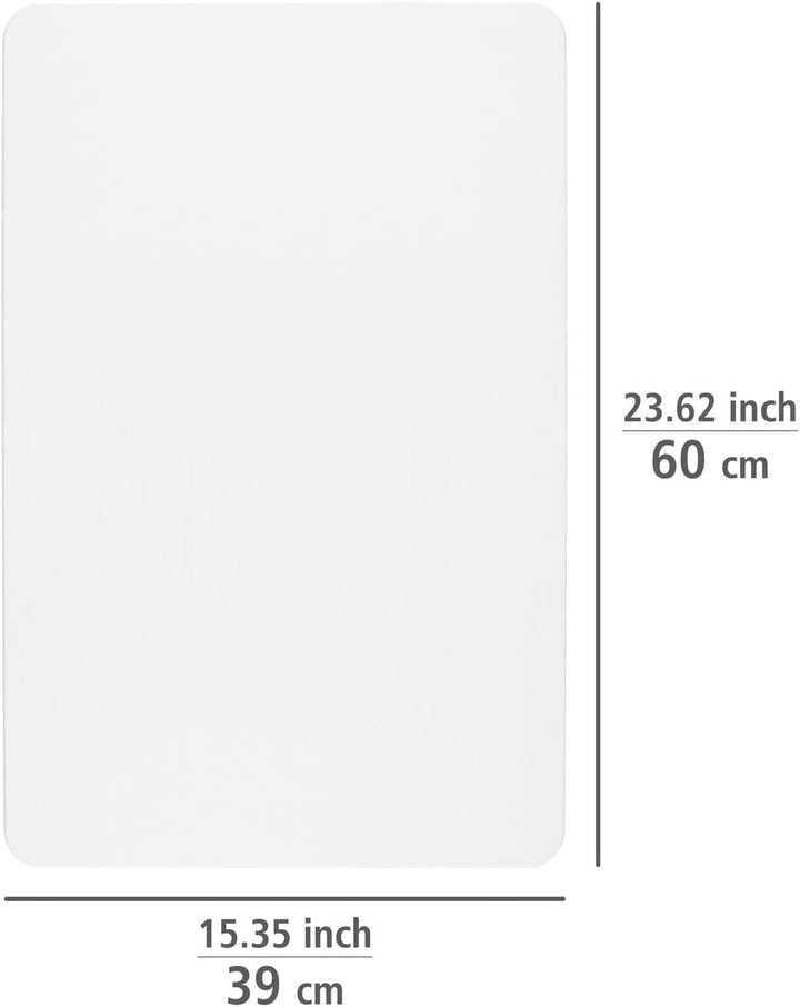 WENKO Badezimmervorlage Mod. Simi aus Kieselgur, hygienische Saunamatte rutschfest, natürlich und la