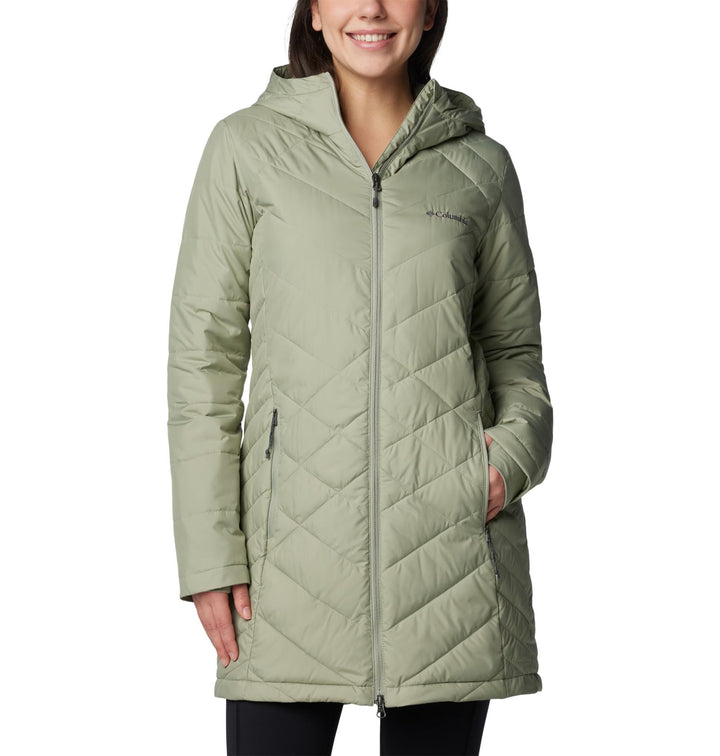 Columbia Damen First Generation Heavenly Long Hooded Jacket Heavenly Long Hooded Jacket (1er Pack) S