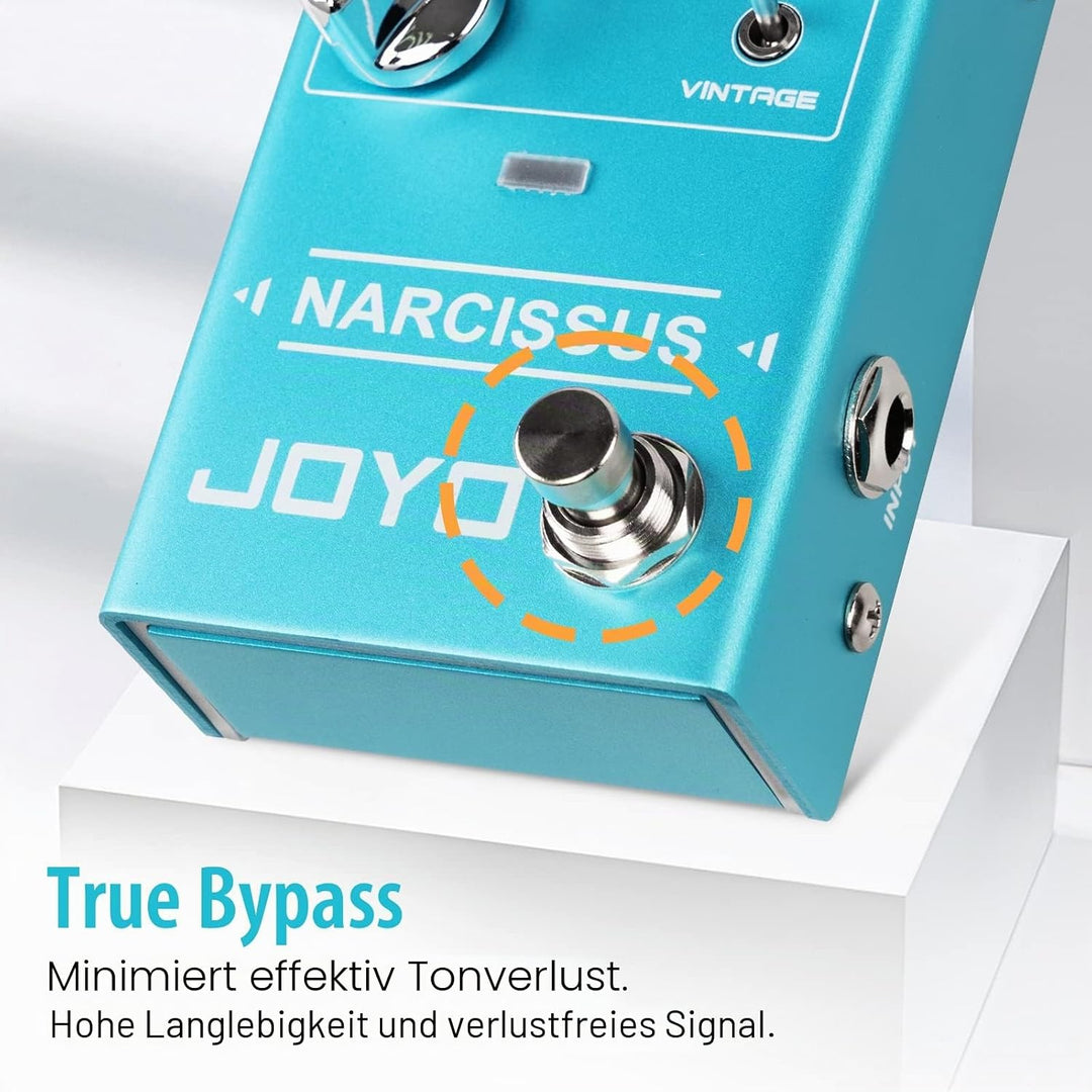 JOYO Chorus-Pedal, mehrere Chorus-Effekte, halbanaloger Schaltkreis von surrealem tiefen Ton bis hef