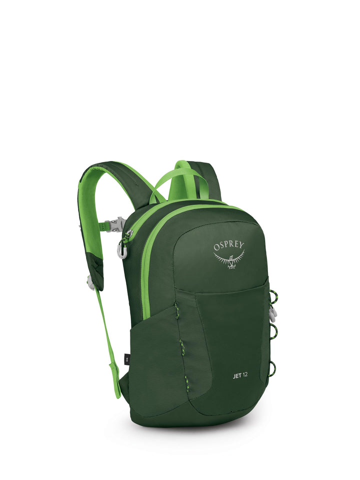 Osprey Jet Kinder-Wanderrucksack Green Canopy/Limeline Green 12L, Green Canopy/Limeline Green 12L